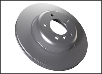 BRAKE DISCS WITH WHEEL BEARING